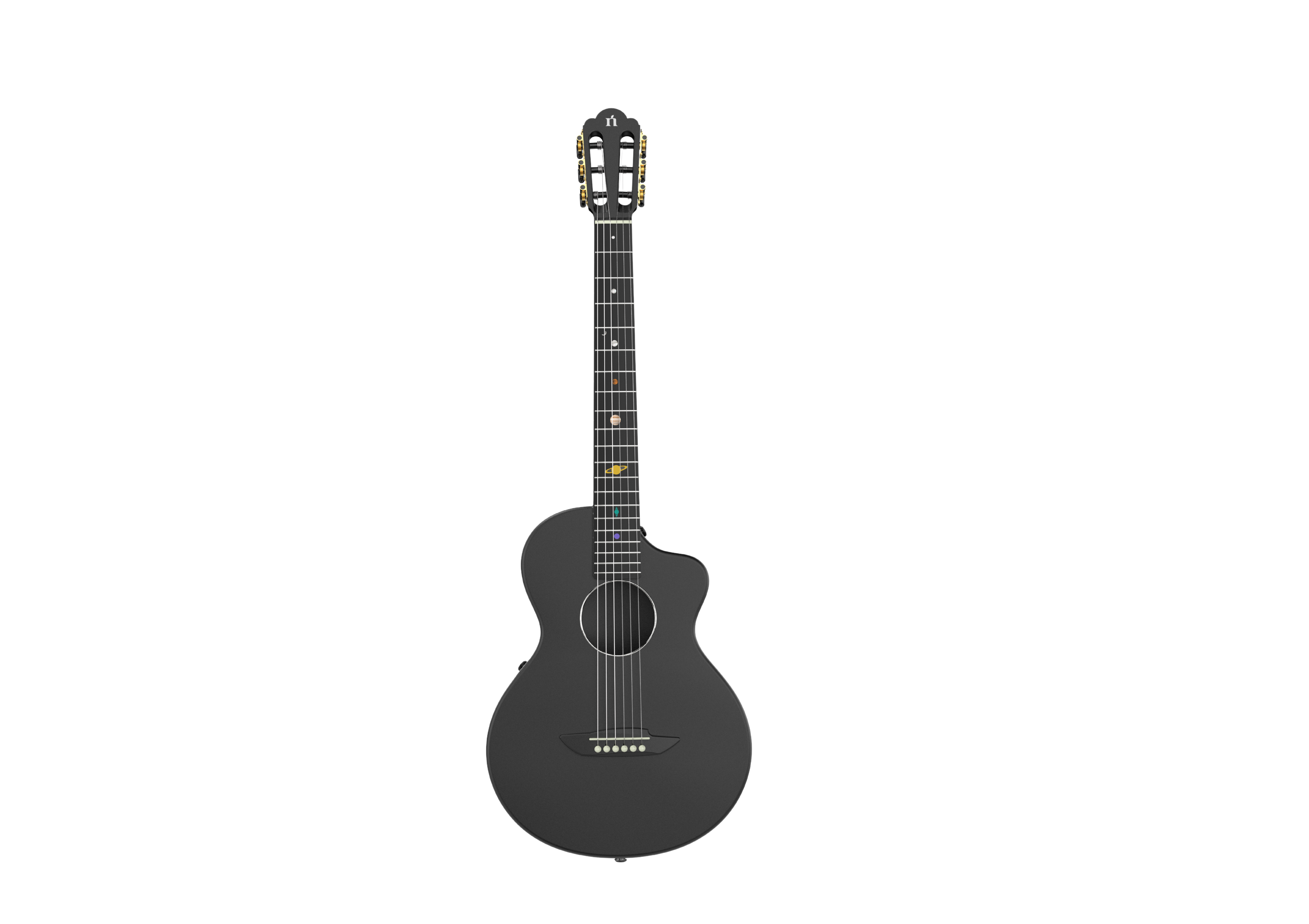 Natasha - Cosmos Carbon Composite Nylon String Guitar with NSX Pickup