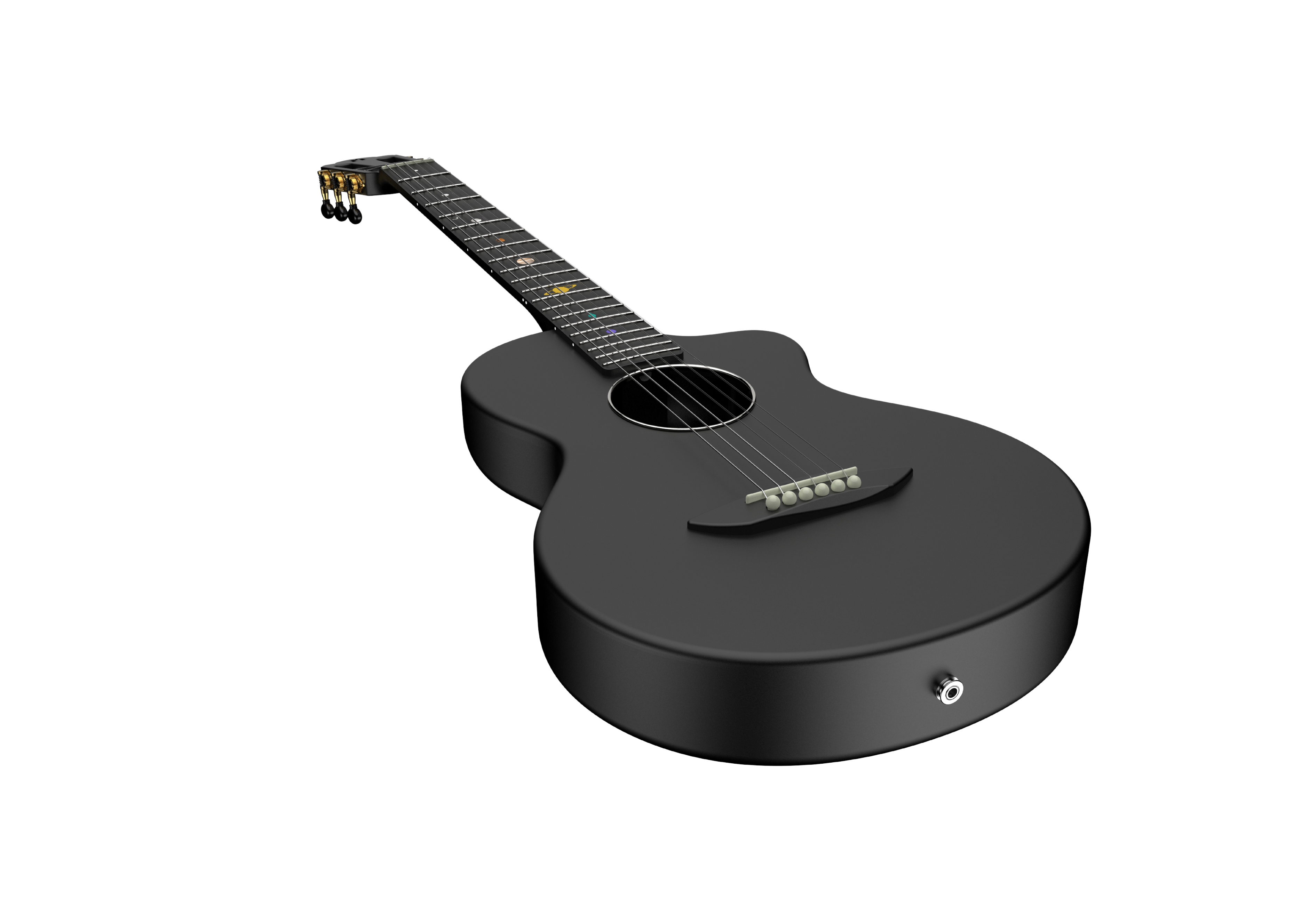 Natasha - Cosmos Carbon Composite Nylon String Guitar with NSX Pickup