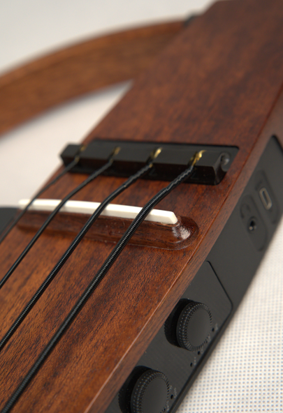 Natasha NBSG Bass Smart Guitar Mahogany