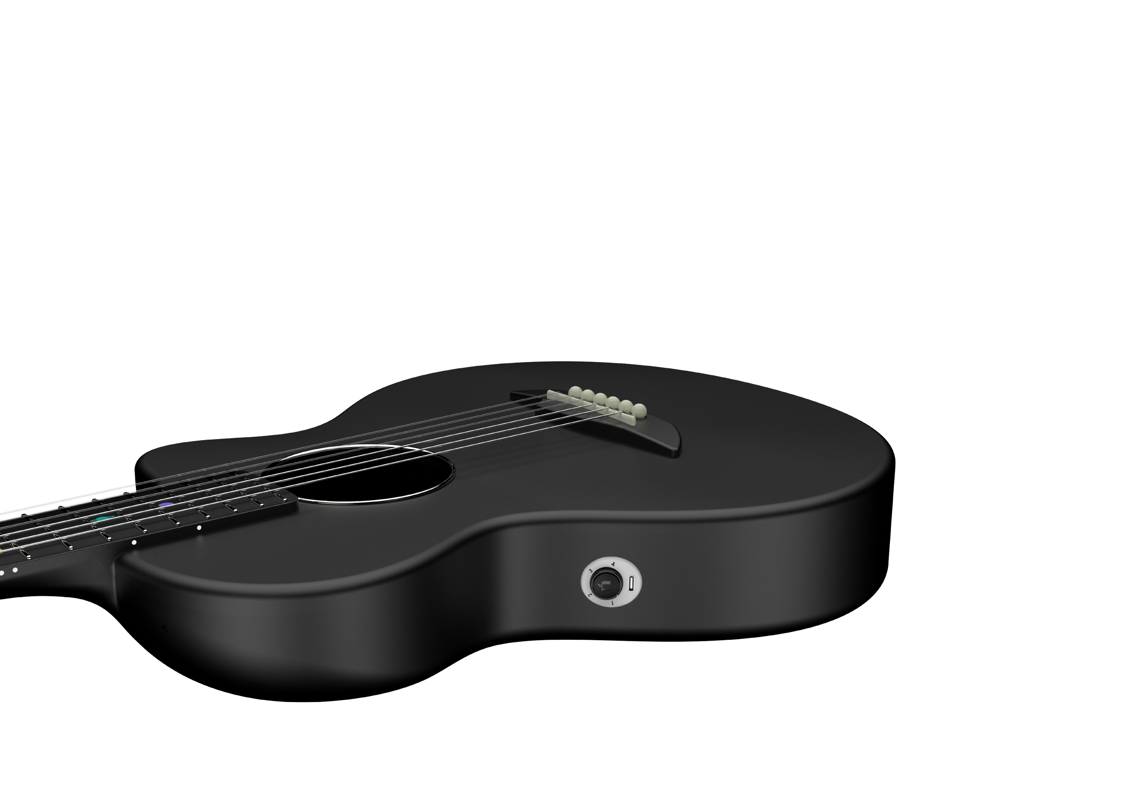 Natasha - Cosmos Carbon Composite Nylon String Guitar with NSX Pickup