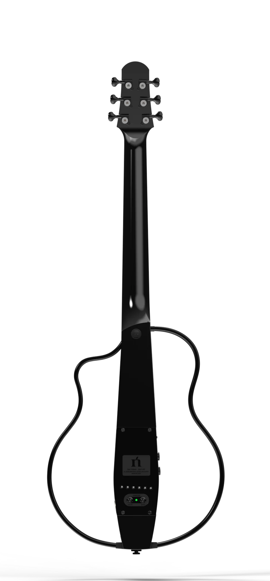 Natasha NBSG Black Smart Guitar