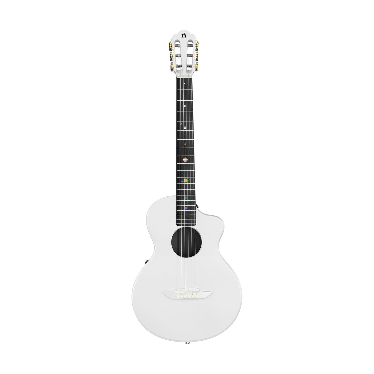 Natasha - Cosmos Radiant Pearl Nylon String Guitar with NSX Pickup
